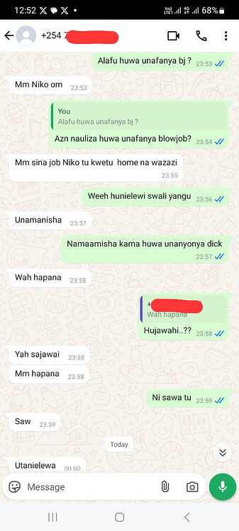 Mali Ya Tagged Na Haijui Njwang A Hunyonywa Kama Lollipop Sex