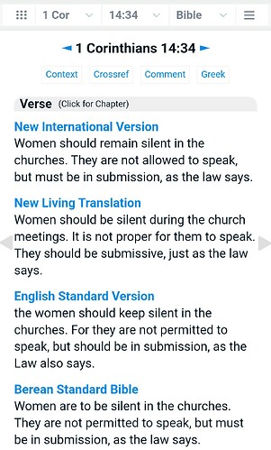 WebSnap for 1 Corinthians 14_34 Women are to be silent in the churches. They are not permitted...jpg