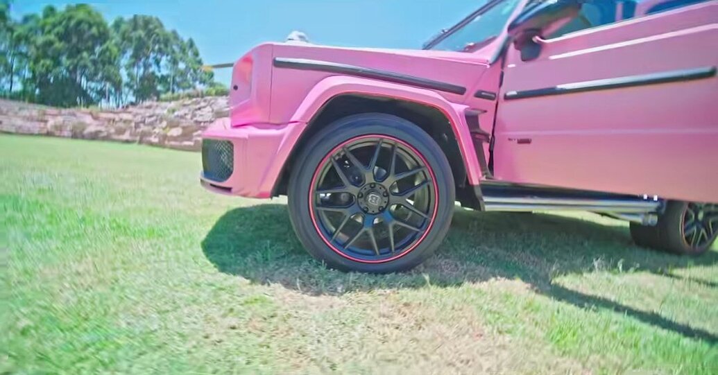 Bahati's "Ksh 45 Million'' ''Mercedes Benz Brabus G-Wagon ''spotted at