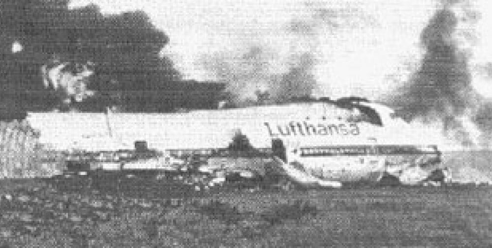 1974 Lufthansa Flight 540 Boeing 747 crash in Nairobi General Kenya
