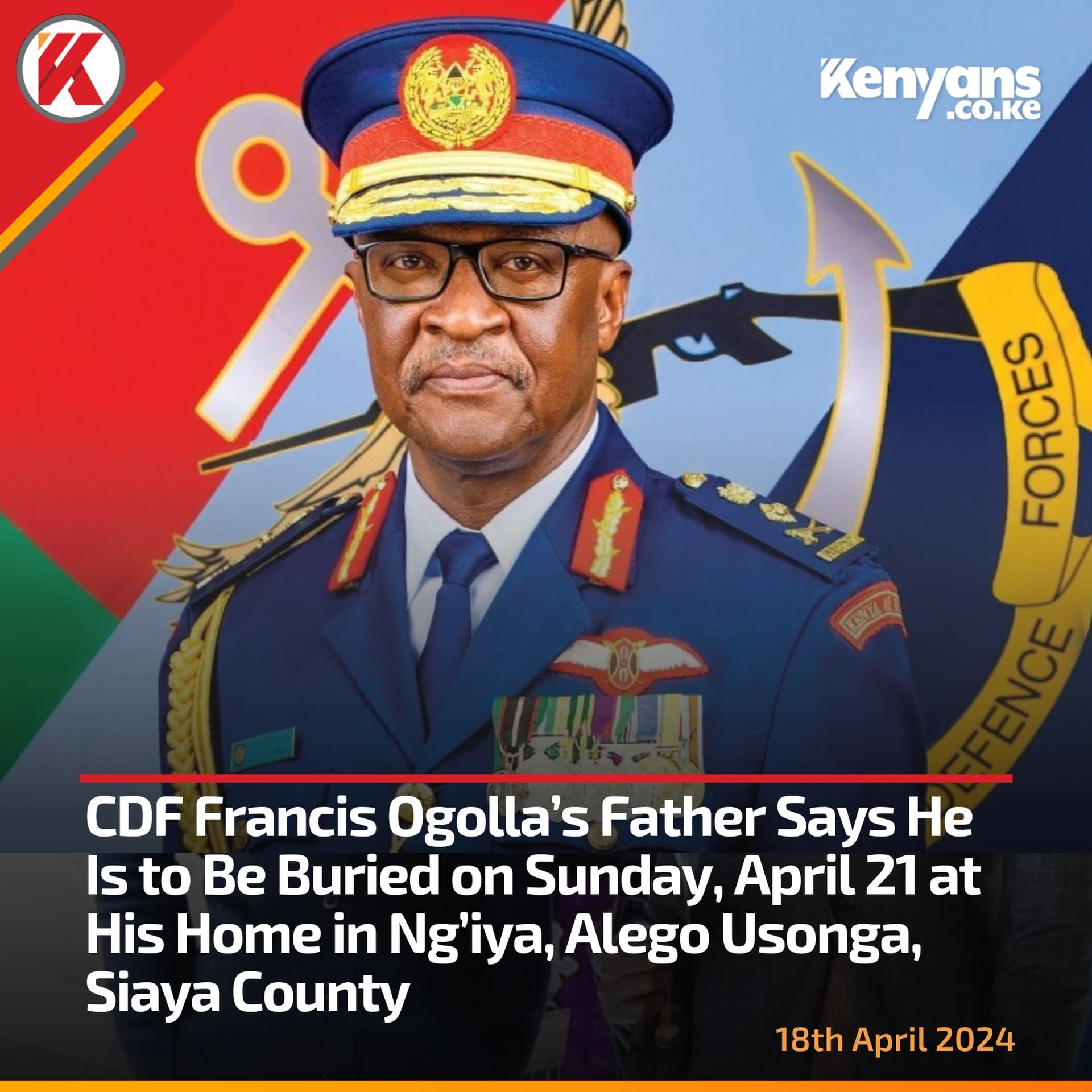 RIP Francis Ogolla! - News & Politics - Kenya Talk