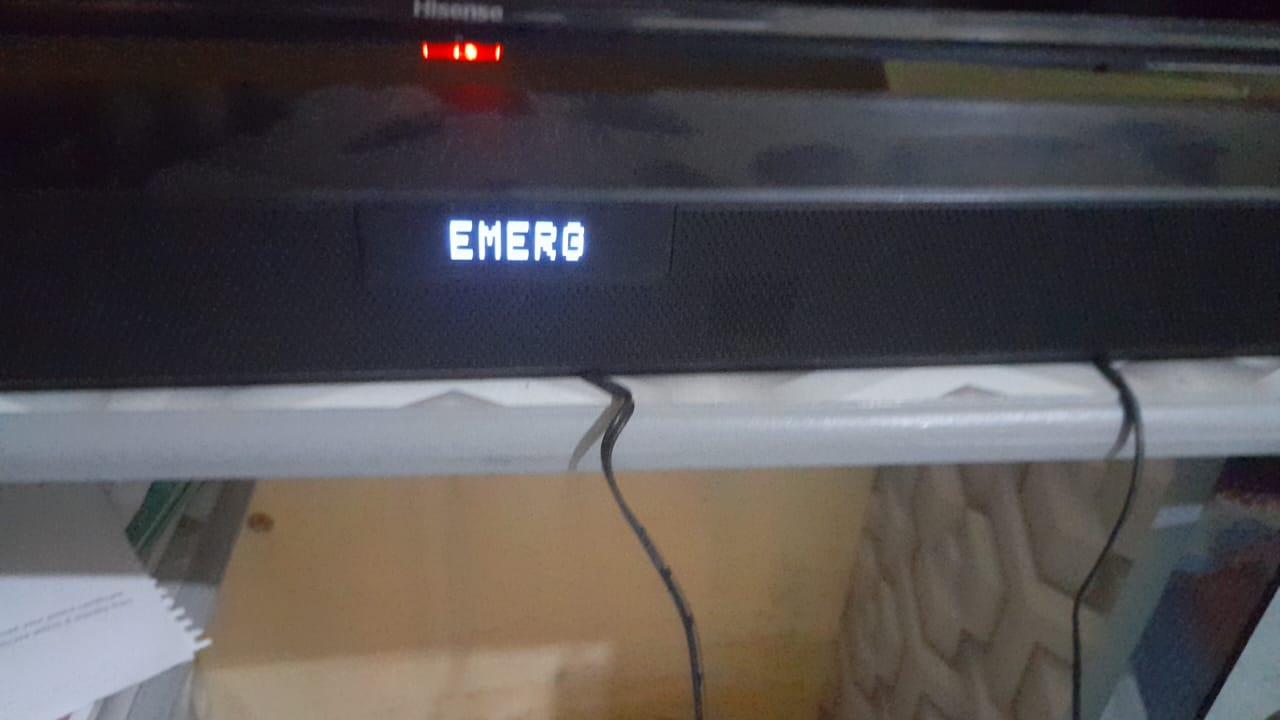 LG soundbar "EMERG" error Science & Technology Kenya Talk