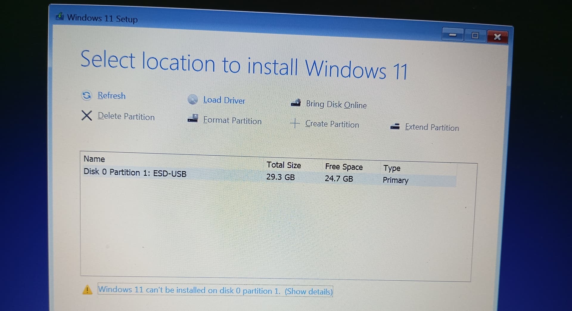 lenovo windows 11 installation media