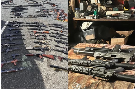 A California Man Is Found With 1 Million Bullets 248 Illegal Guns