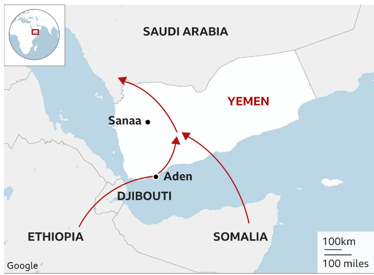 SAUDI ARABIA Border Patrol Kills 100s Of Ethiopian Refugees Crossing