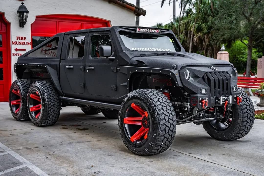 Apocalypse HellFire 6x6 jeep by apocalypse manufacturing - Motoring ...